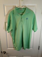 Peter Millar, Men's Golf polo, green, size XL picture
