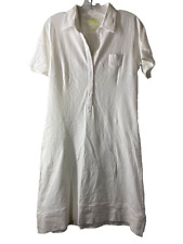 Peter Millar Womens polo dress small white golf shirt picture