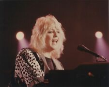 Fleetwood Mac Christine McVie Singing Playing Keyboards in Concert Vintage Photo picture
