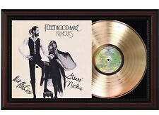 Fleetwood Mac Rumor Framed Cherry wood Reproduction Signature LP Record Display. picture
