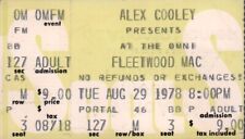 FLEETWOOD MAC 1978 RUMOURS TOUR THE OMNI / ATLANTA TICKET STUB / STEVIE NICKS picture