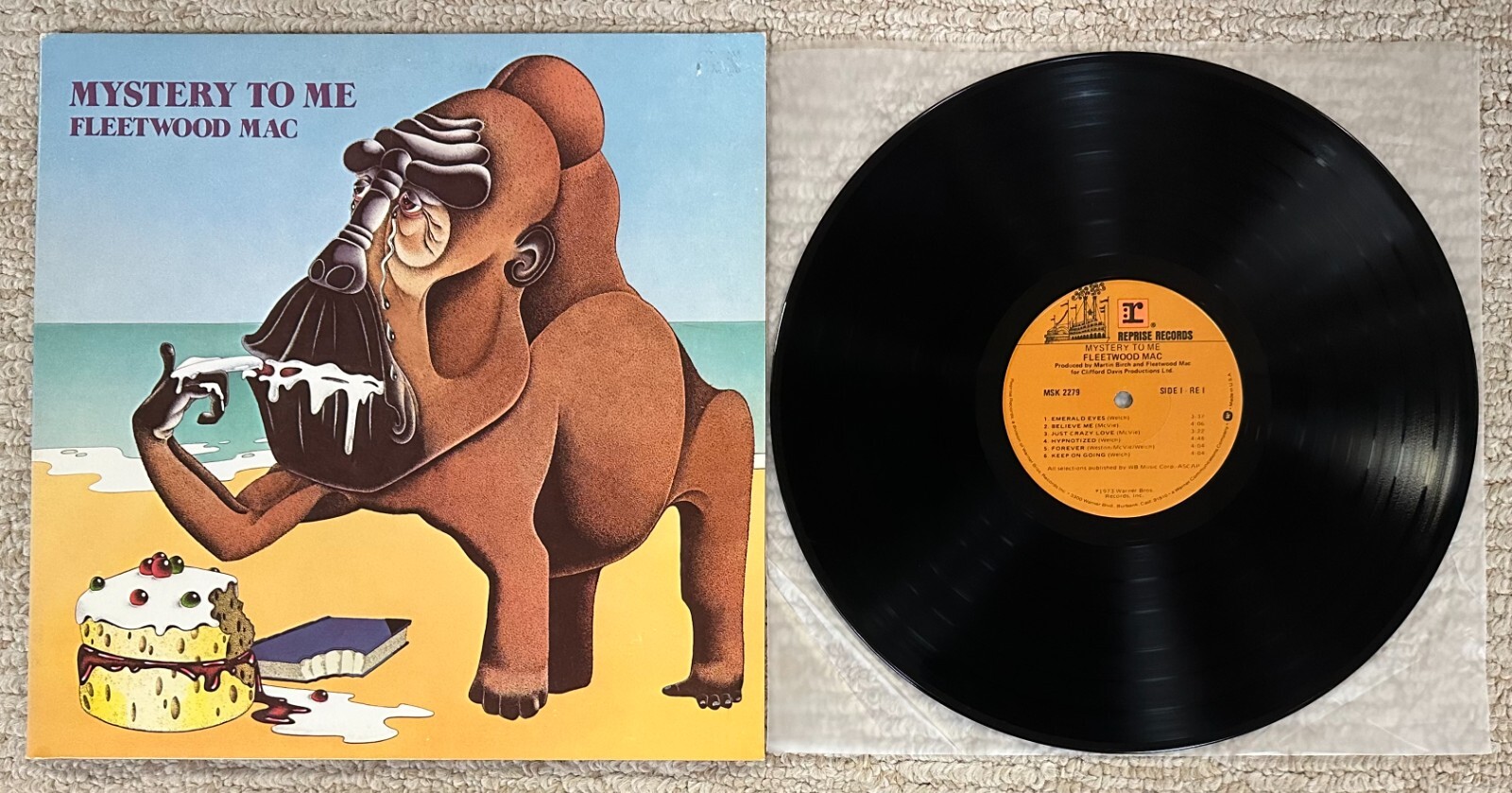 FLEETWOOD MAC - MYSTERY TO ME LP Record 1973 JOHN & CHRISTINE McVIE Bob ...