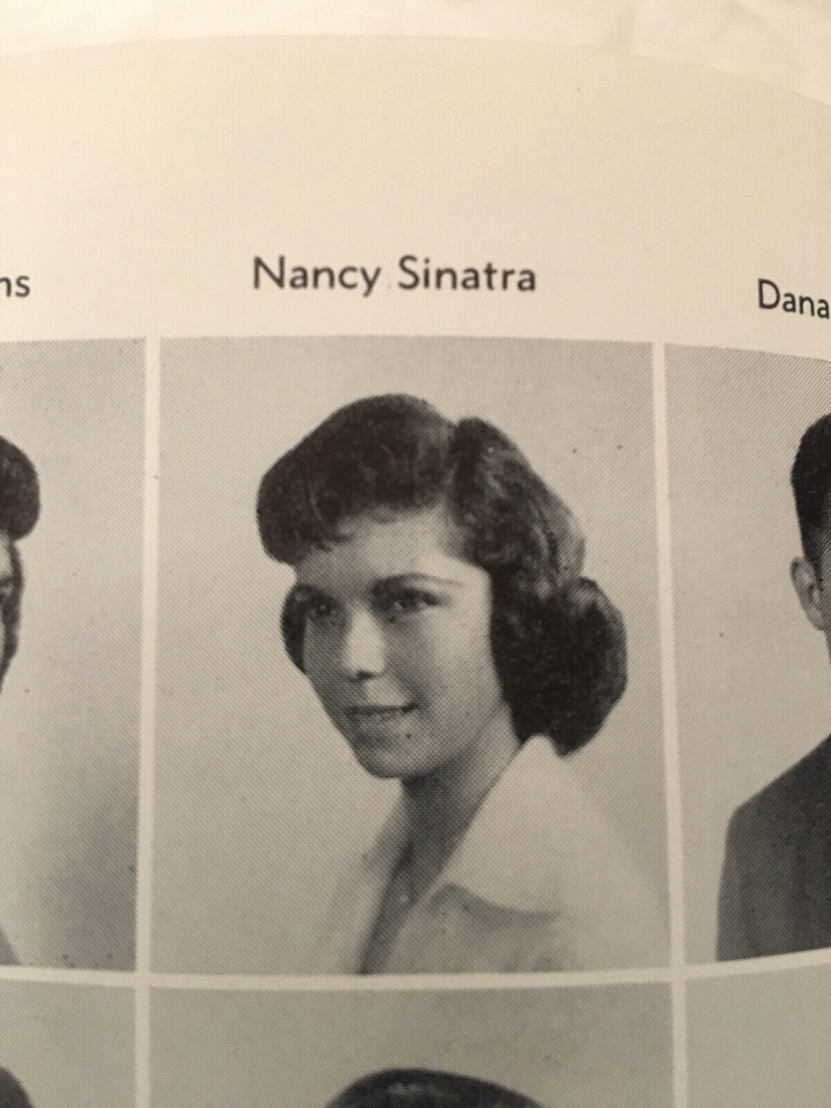 Nancy Sinatra Dean Torrence 1958 University High School Yearbook Los Angeles