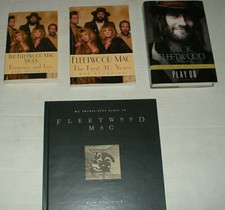 FLEETWOOD MAC 4 BOOK LOT STORY FIRST 30 YEARS MICK PLAY ON & TWENTY - FIVE YEARS picture