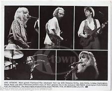 Stevie Nicks Mick Fleetwood Mac Band Show Vintage HBO Show Music Promo Photo picture