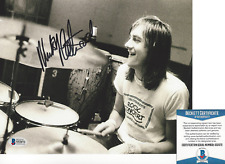 MICK FLEETWOOD MAC DRUMMER SIGNED AUTHENTIC 8x10 PHOTO PROOF BECKETT COA BAS picture