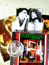 FLEETWOOD MAC Stevie NICKS vtg BUTTON / PIN & PIX + free Rare CD 1977  New YORK  picture