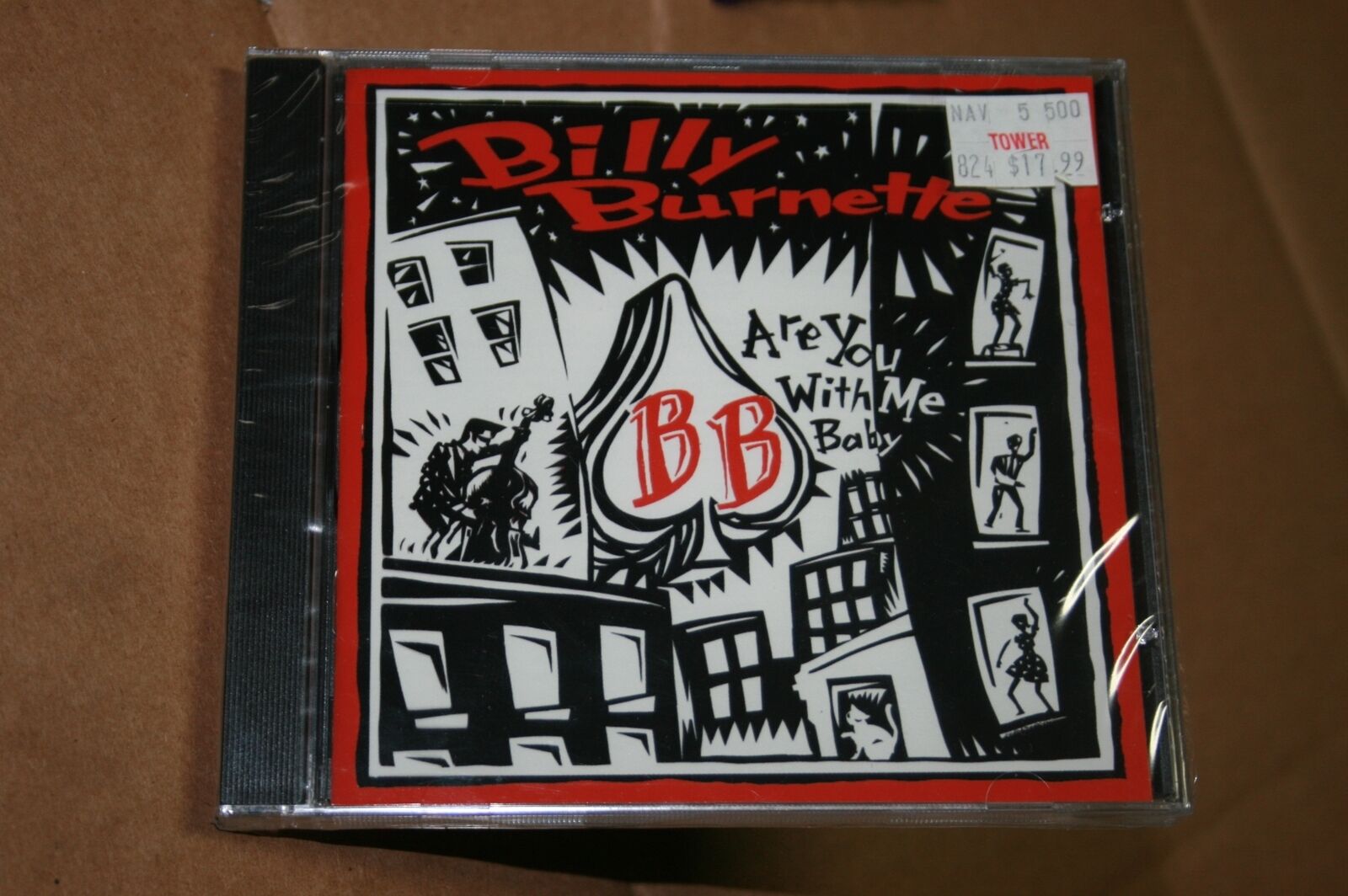 BILLY BURNETTE Are You CD 2000 Rockabilly *fleetwood mac KENNY VAUGHAN New Seale