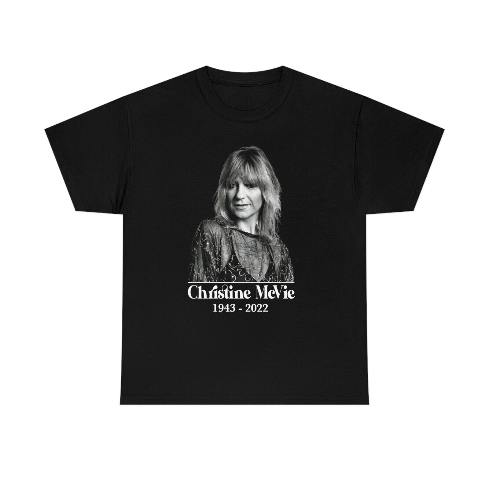 Christine McVie Shirt, Thank You For The Memories (S - 5XL) Unisex Tee
