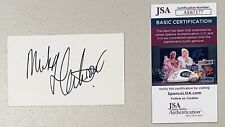 Mick Fleetwood Signed Autographed 3x5 Card JSA Certified Fleetwood Mac picture