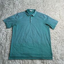 Peter Millar Polo Shirt Mens XL Green Summer Comfort Performance Golf Adult picture