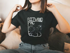 Awesome Fit Retro Fleetwood Mac Rock Band Shirt Vintage Stevie Nicks Cute Tshirt picture