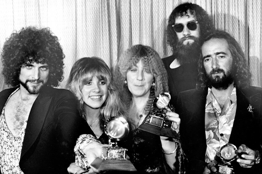 FLEETWOOD MAC STEVIE NICKS MICK CHRISTINE MCVIE LINDSEY GRAMMY AWARD POSTER FLEETWOOD MAC STEVIE NICKS MICK CHRISTINE MCVIE LINDSEY GRAMMY AWARD POSTER