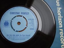 CHRISTINE PERFECT (McVIE) - I'M TOO FAR GONE -  7