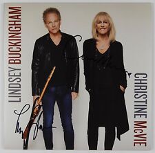 Lindsey Buckingham Christine McVie Fleetwood Mac Signed Autograph JSA Album LP picture