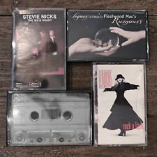 Fleetwood Mac Stevie Nicks Cassette Lot of 4 Rock Wild Tango In The Night Legacy picture