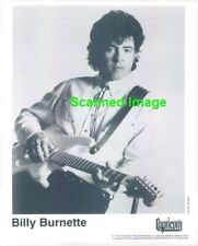 Press Photo: BILLY BURNETTE 8x10 B&W 1992 picture