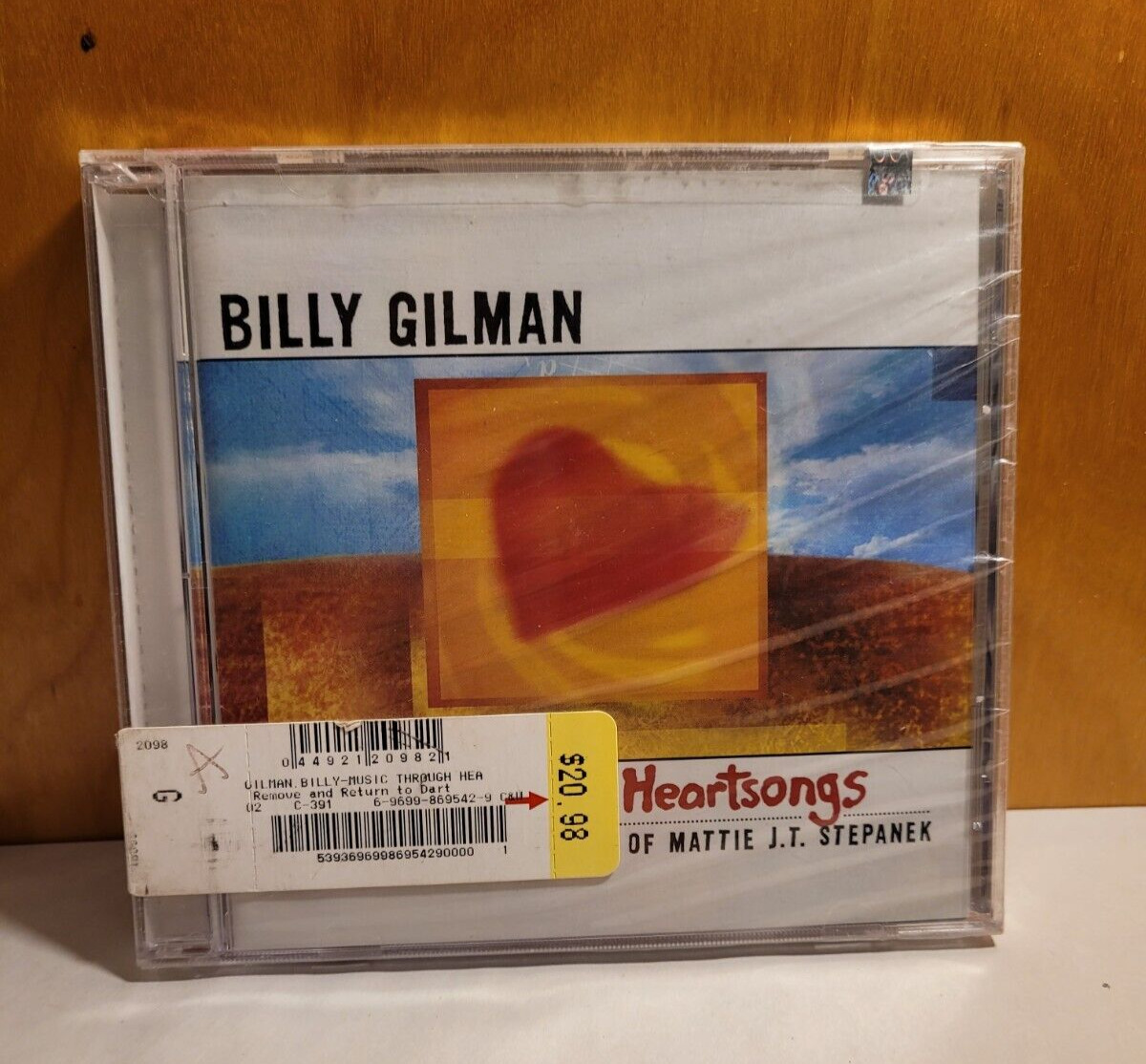 Music Through Heart Songs: Poems Of Mattie J.T. Stepanek Billy Gilman 2003 CD 