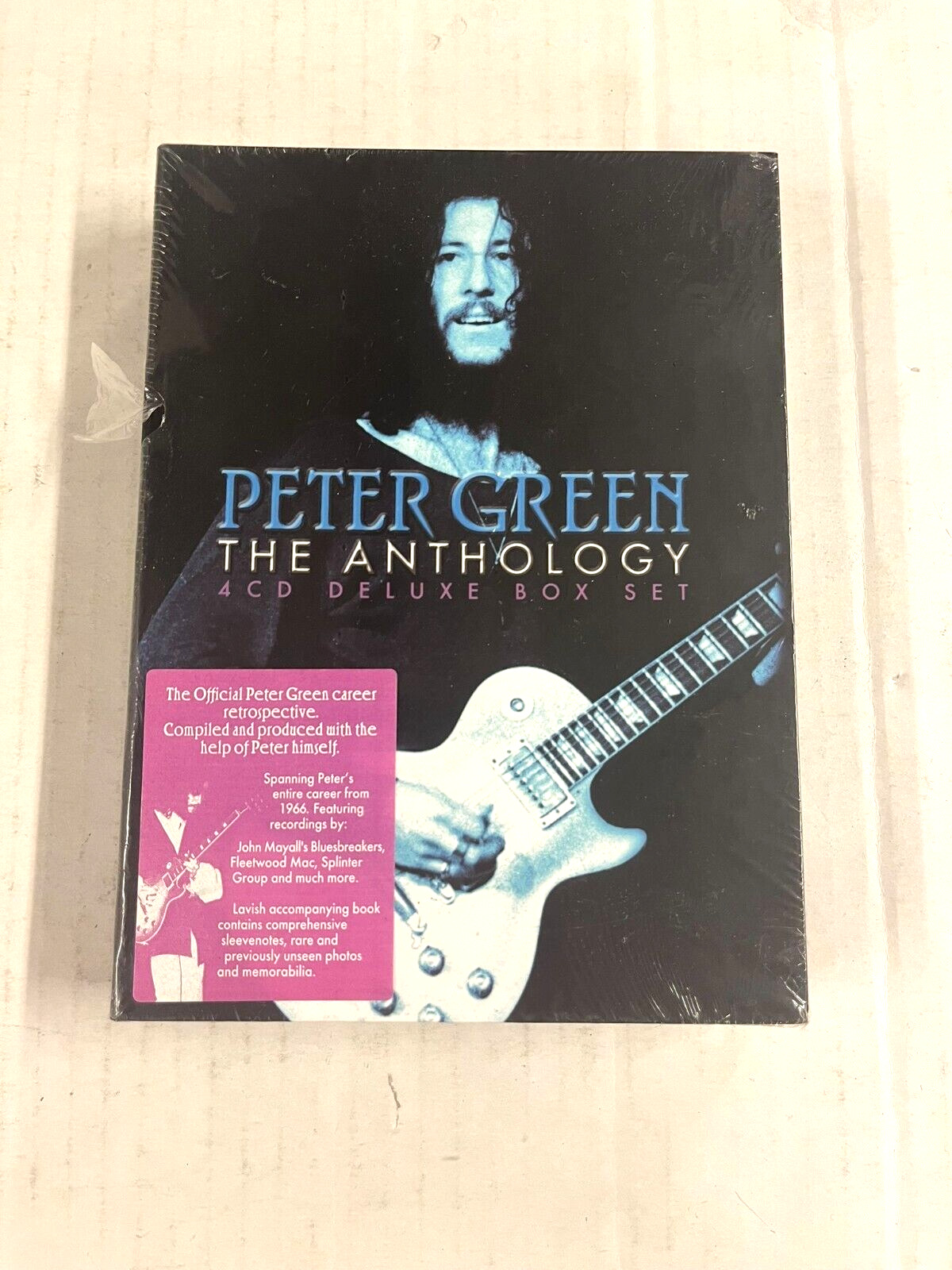 PETER GREEN Anthology 4xCD BOX New Sealed 2008 Salvo Union Square FLEETWOOD MAC
