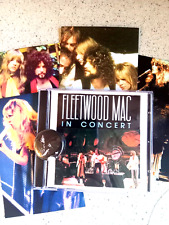 FLEETWOOD MAC Nicks vtg BUTTON PIN PIX + free Rare CD 1977 LITTLE ROCK Rumours  picture