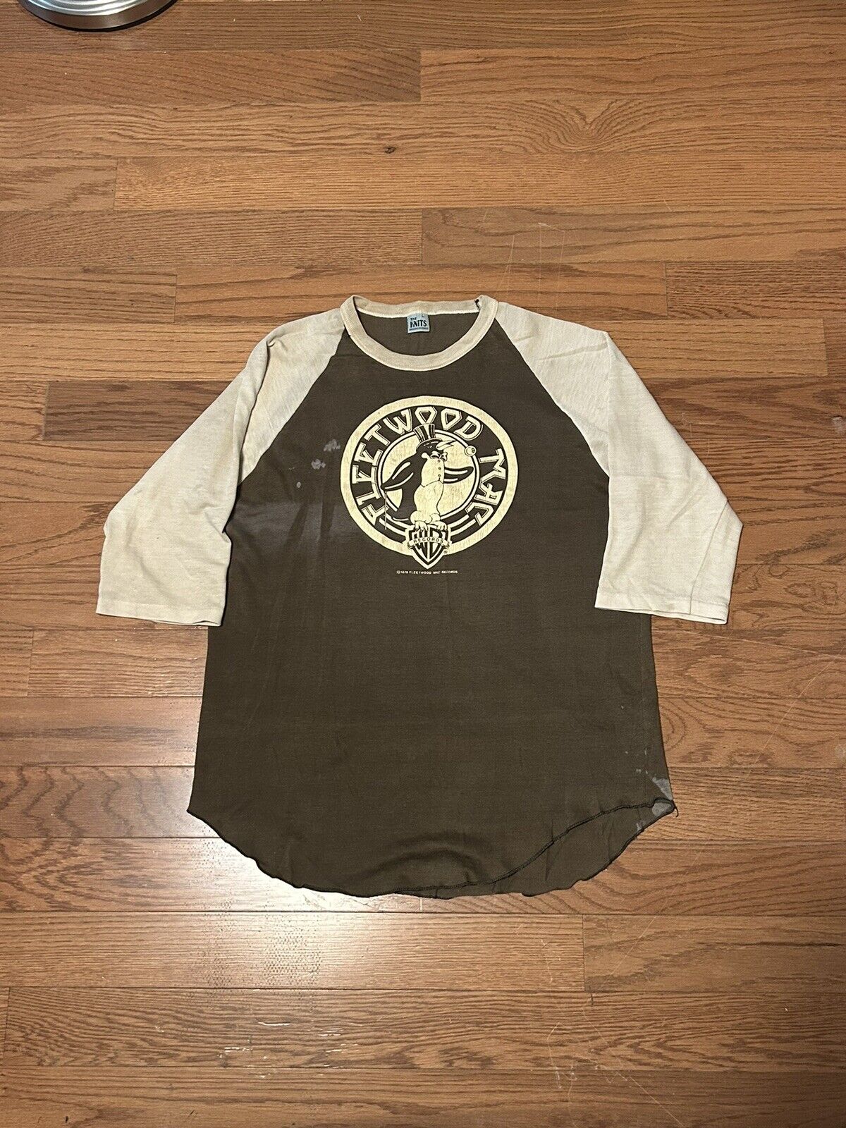 1979 Fleetwood Mac Concert Tusk Tour Raglan T-Shirt