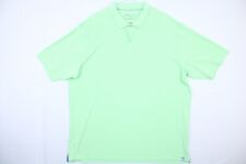Peter Millar Polo Shirt Mens XXL Green SEASIDE Lightweight Stretch Short Sleeve picture