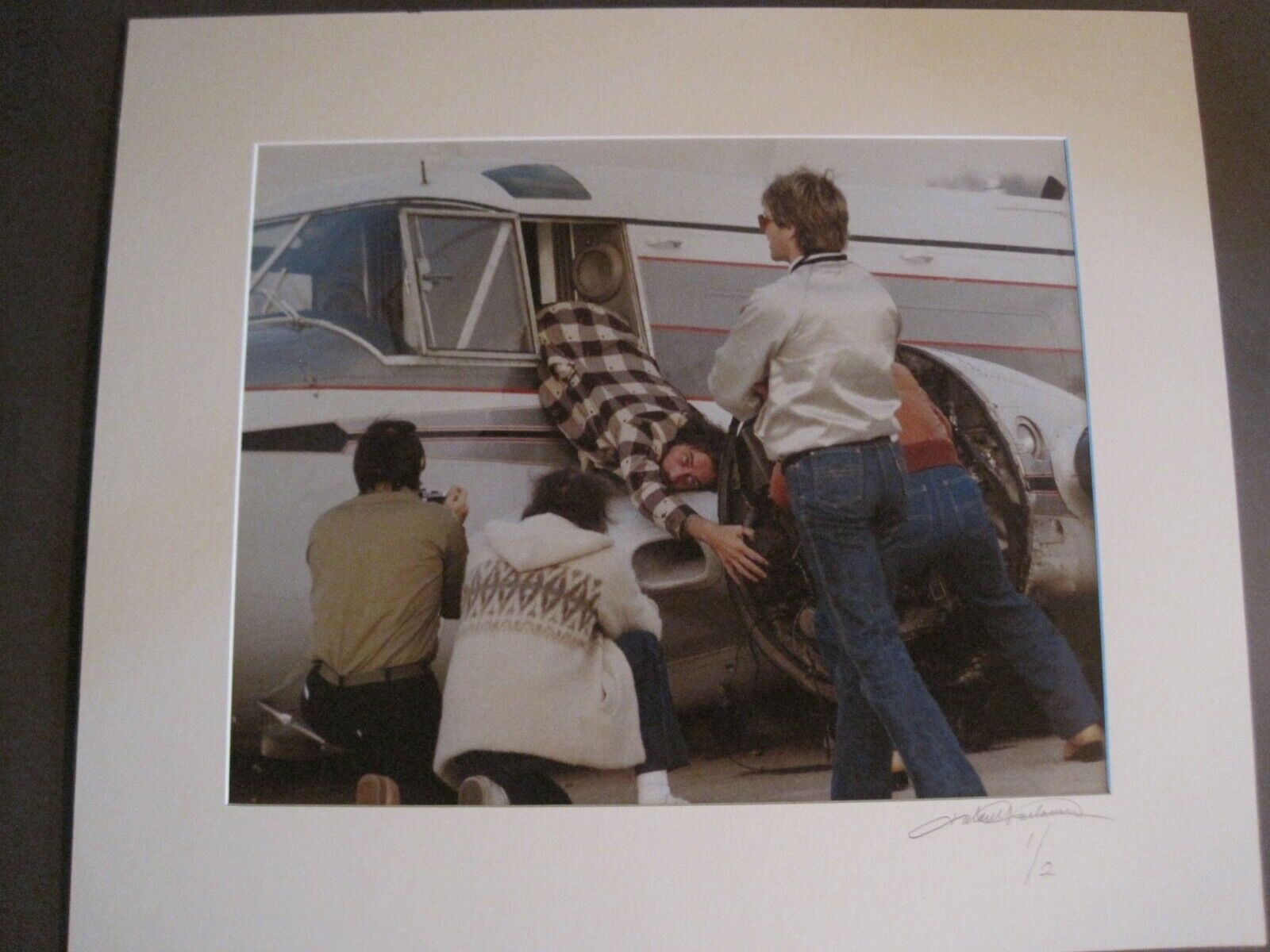 MICK FLEETWOOD Classic Original Candid 1979 Photo Ltd  Ed  Signed & # By Photog 