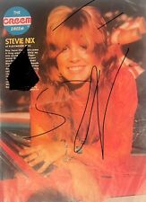 STEVIE NICKS FLEETWOOD MAC Rare’70’s Color Mag Pinup  Poster, Size 8 1/2   X 11” picture